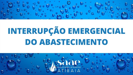 Interrupo emergencial de abastecimento