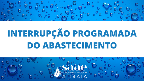 Interrupo programada do abastecimento