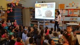 SAAE faz palestra sobre poluio em escola 