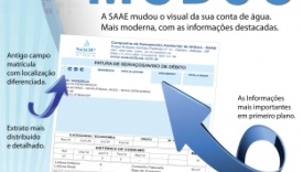 Conta de gua traz informaes mais claras